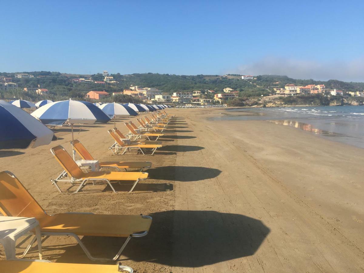 Floros Apartments Agios Stefanos Avliotes  Exteriör bild